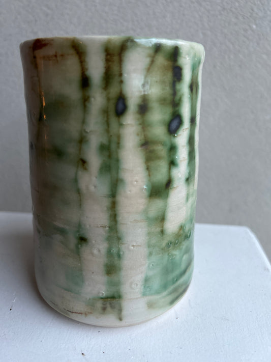 Vaas met berkenbos motief